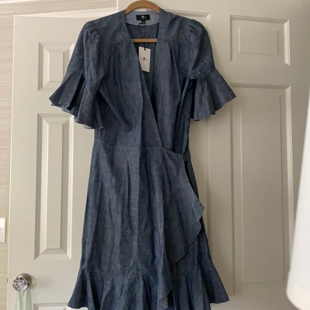 Brand NWT 7 for All Mankind dress L